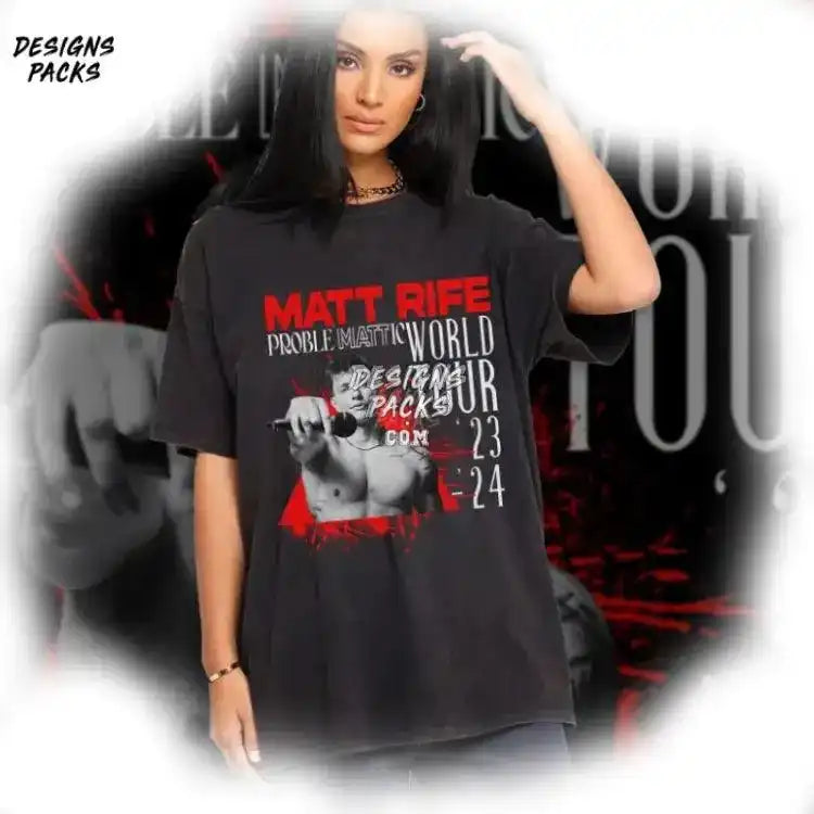 Matt Rife Problemattic Tour World Png Design