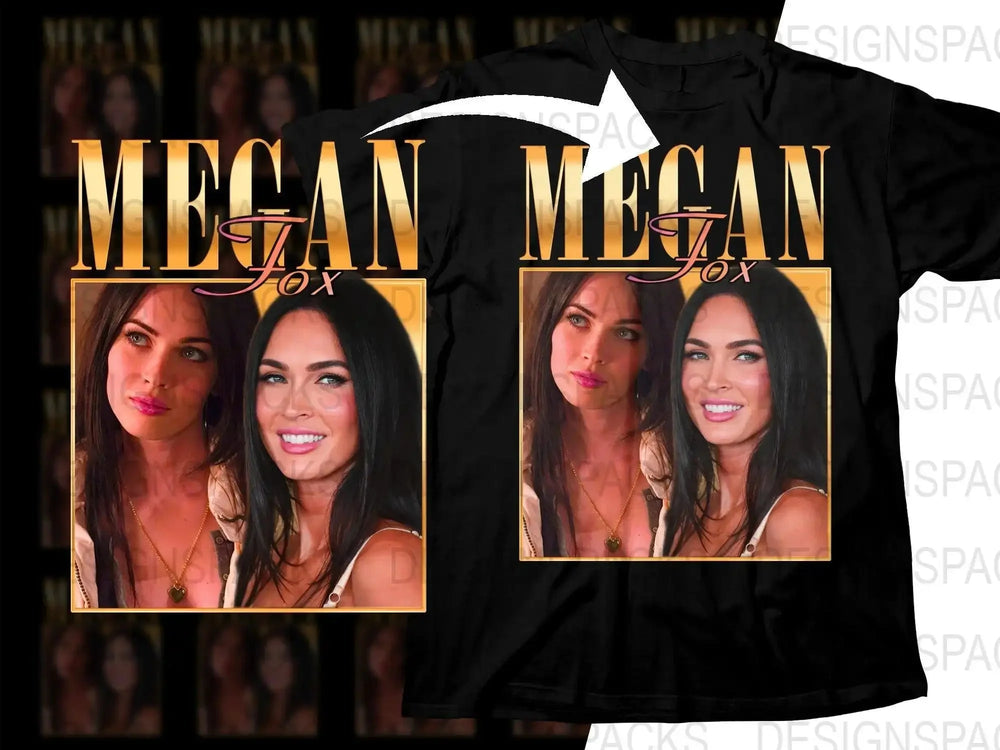 Megan Fox Celebrity Bootleg Png Digital Download