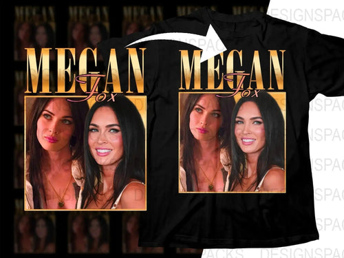 Megan Fox Celebrity Bootleg Png Digital Download