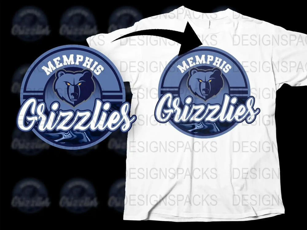 MEM NBA Baskeball Png Digital Download