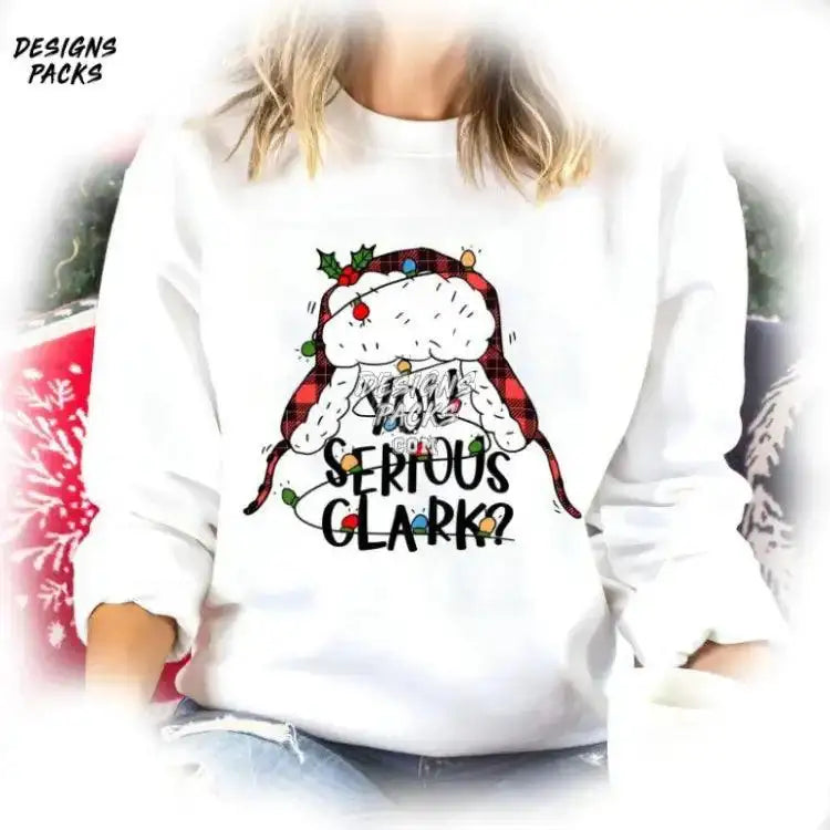 Merry Christmas You Serious Clark Clark? Png Design