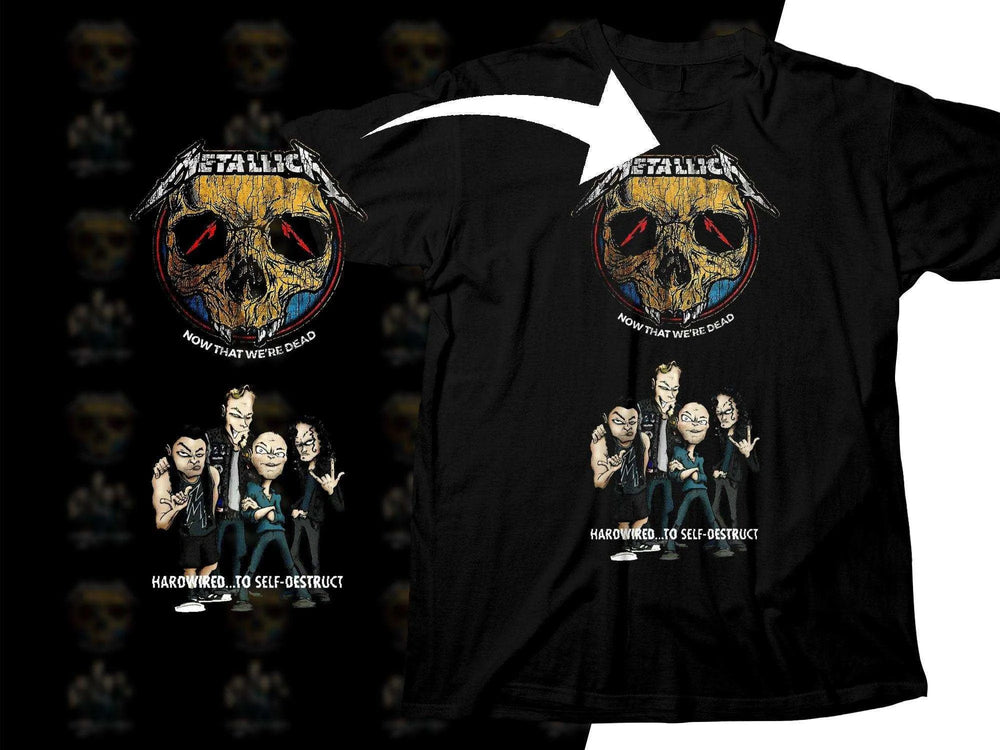 Metallica Now That We're Dead Hardwired To Self-Destruct Png Halftone Digital Download