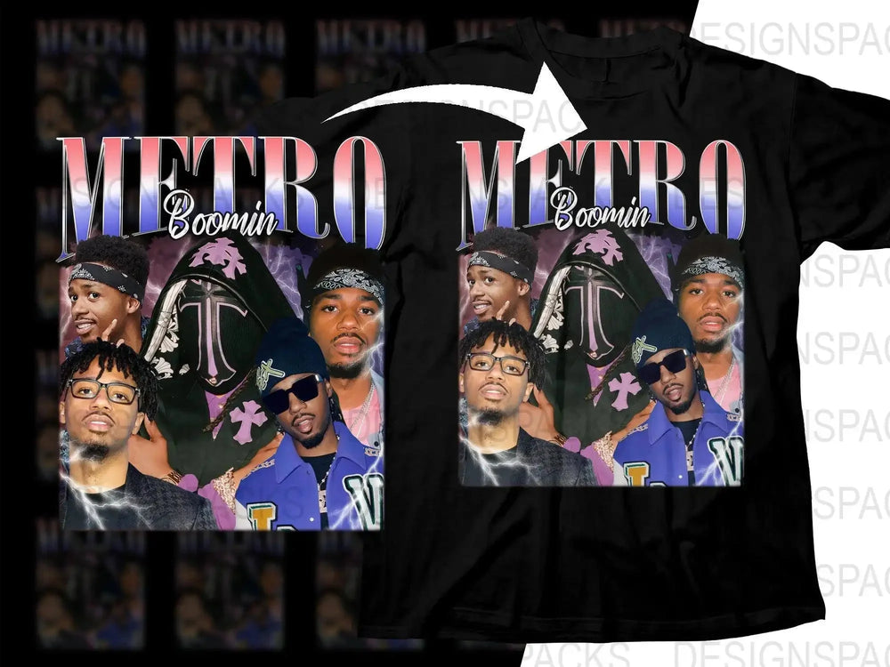 Metro Boomin Graphic Png Digital Download with Multiple Artists