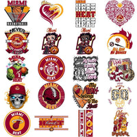 Load image into Gallery viewer, 56 Miami Heat Basketball Designs Bundle PNG
