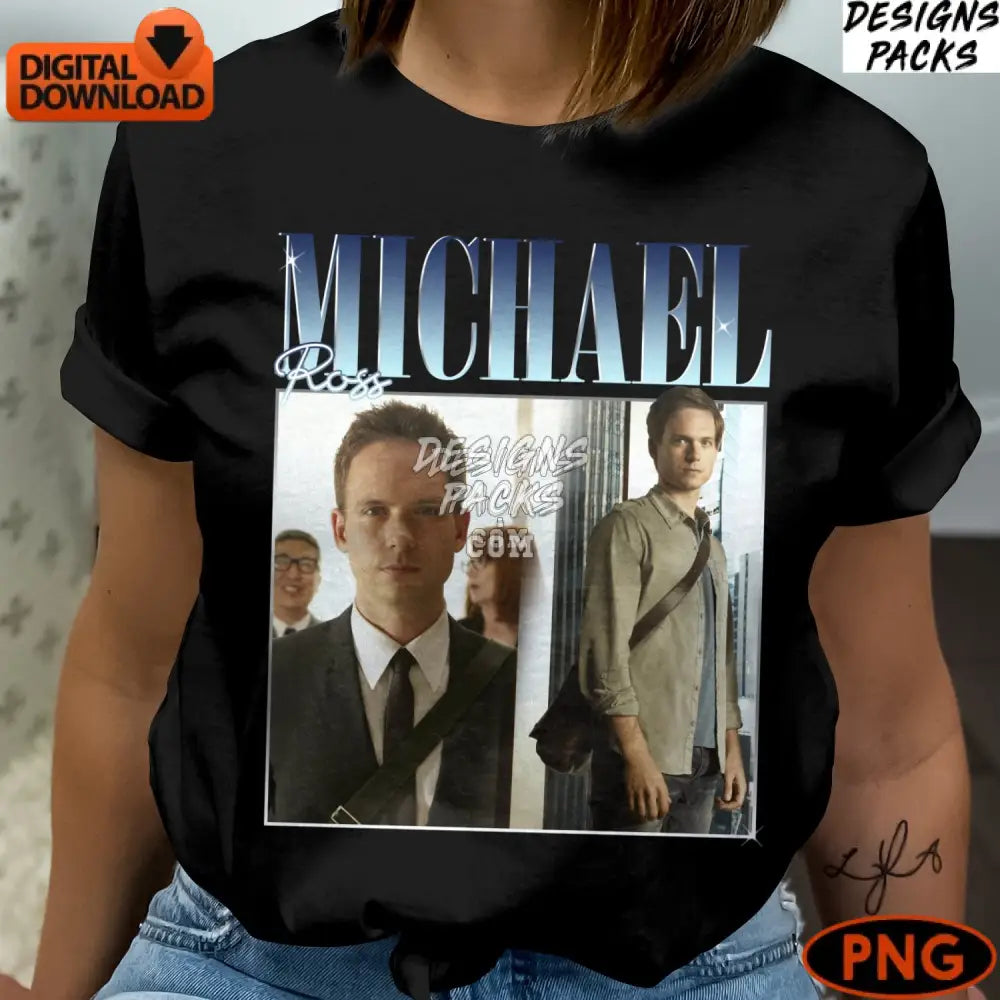 Michael Custom Name Digital Png File Instant Download Personalized Print