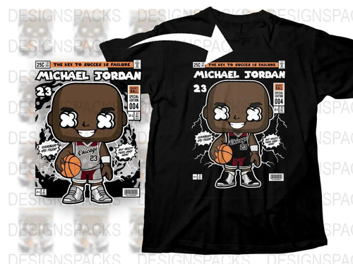 Michael Jordan Popculture Png Digital Download