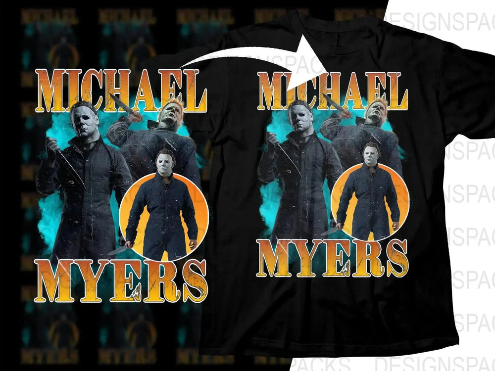 Michael Myers Horror Movie Villain Bootleg Png Digital Download