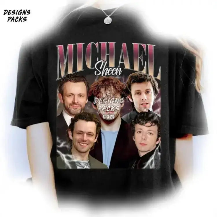 Michael Sheen Homage Tv Vintage Graphic Png Design