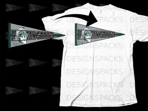 Michigan State Spartans Graphic T-shirt