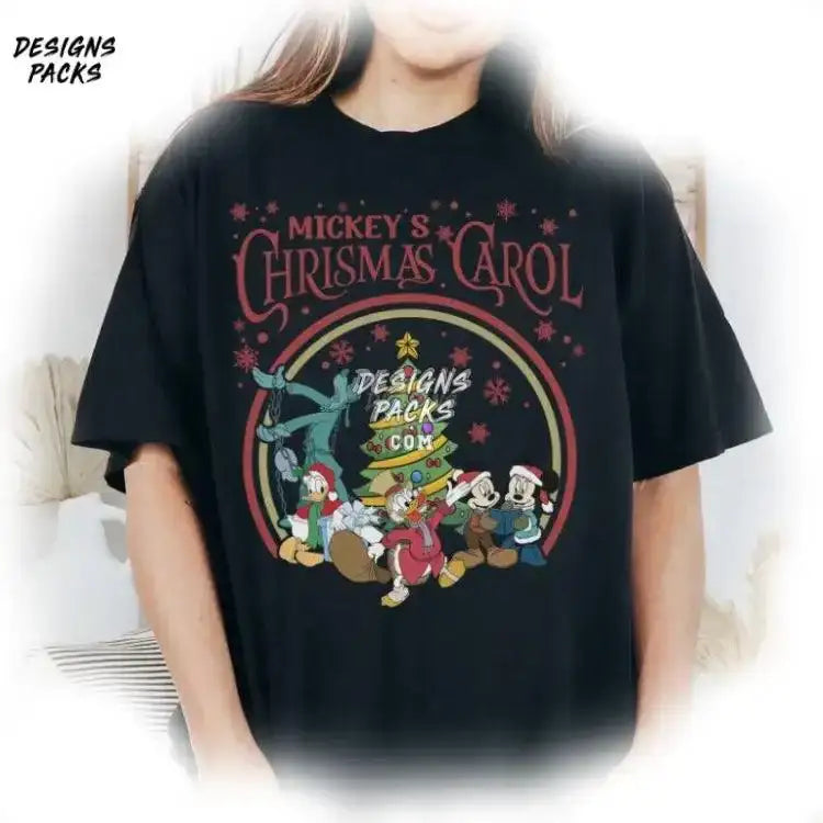 Mickey And Friends Christmas Cartoon Mickey’s Carol Png Design