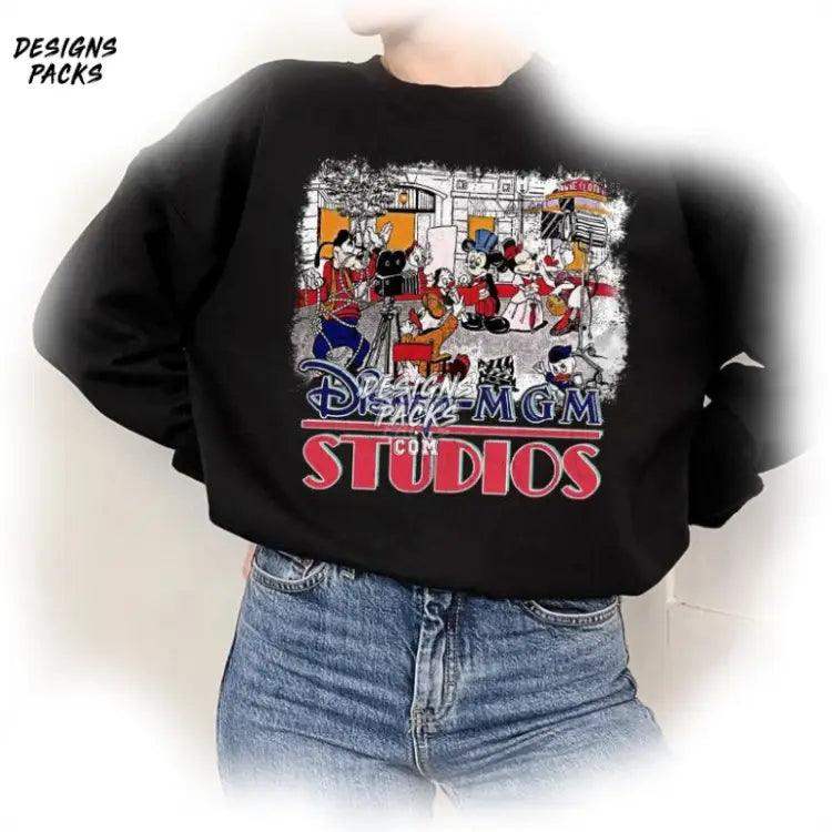 Mickey And Friends Vintage Hollywood Studios Mgm Png Design