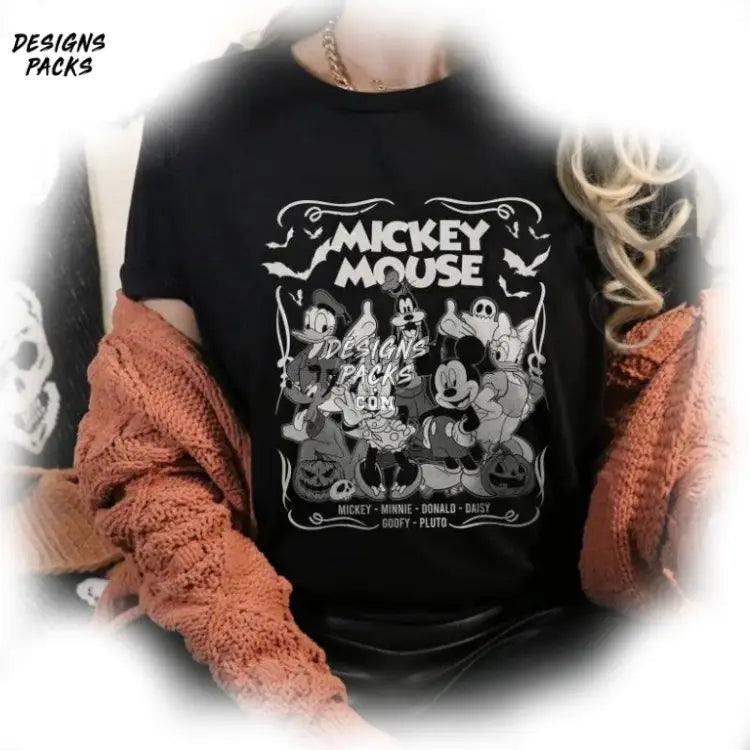 Mickey Halloween Mickey’s Not So Scary Cartoon And Friends Png Design