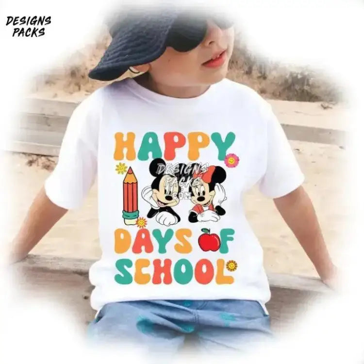 Mickey Minnie 100 Days Of School Cartoon And Friends 100Th Day Png Design
