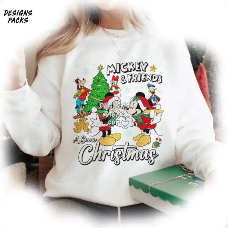 Mickey Minnie Christmas Mickey’s Very Merry Party Cartoon And Friends Png Design