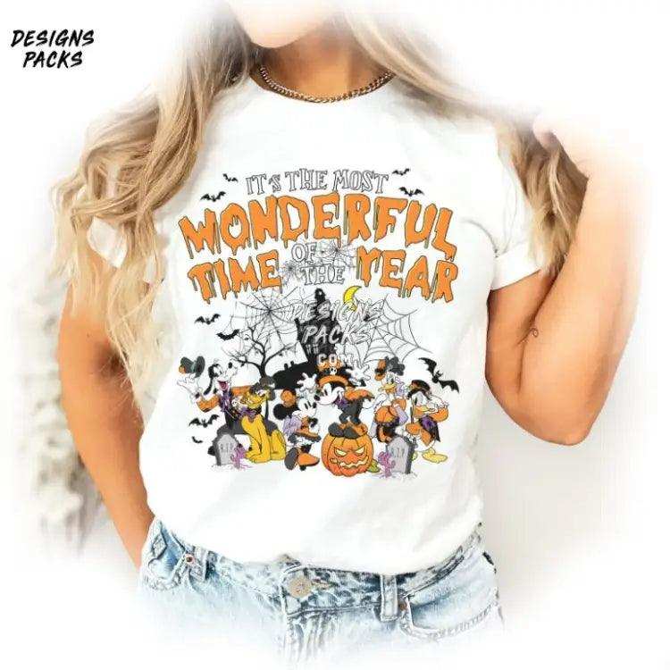 Mickey Minnie Halloween Trick Or Treat Cartoon Vintage And Friends Png Design