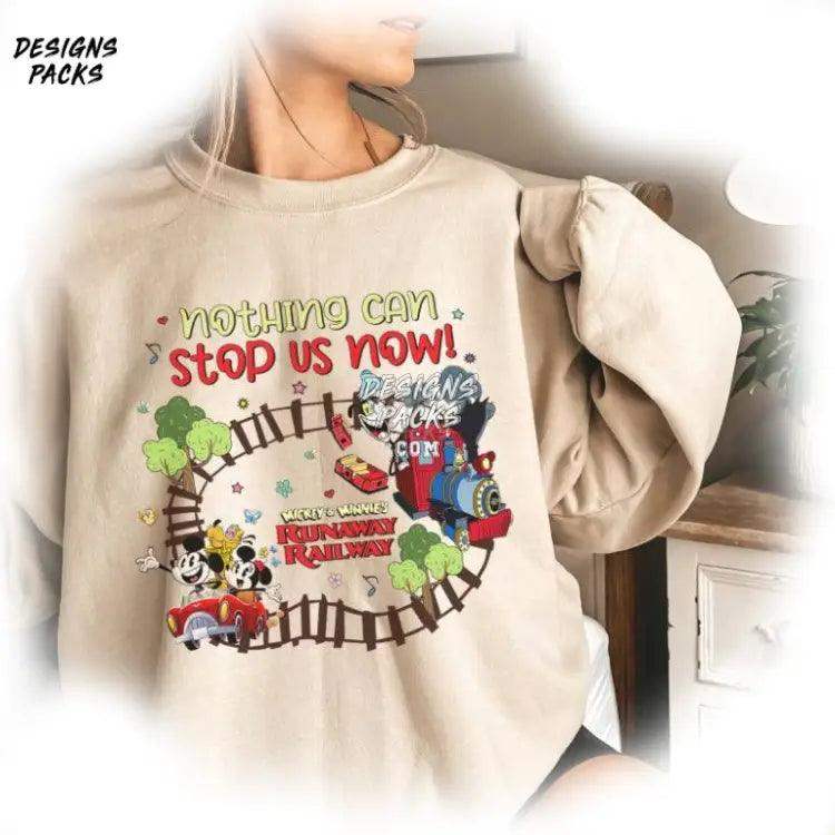 Mickey Minnie Pluto Chuuby Hollywood Studios & Minnie’s Runaway Railway Png Design