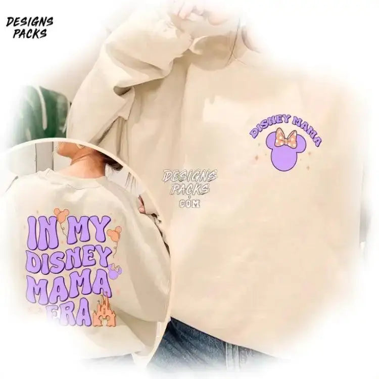 Mickey Mom For Mommy Mama Cartoon In My Land Era Png Design