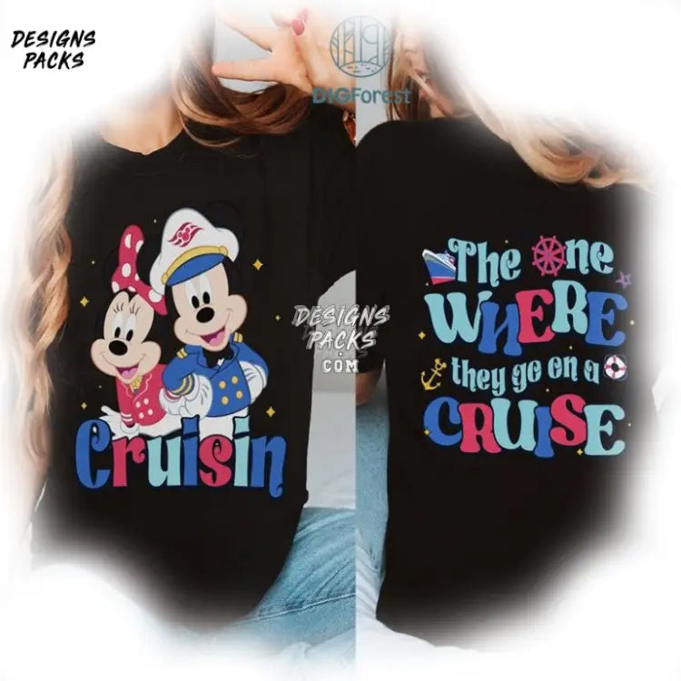 Mickey Mouse Cruise Cartoon Land Sea Minnie Cruisin Png Design