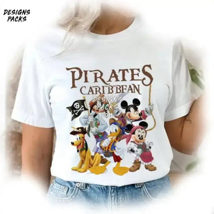 Mickey Pirates Cartoon World Trip Of The Caribbean Land Png Design