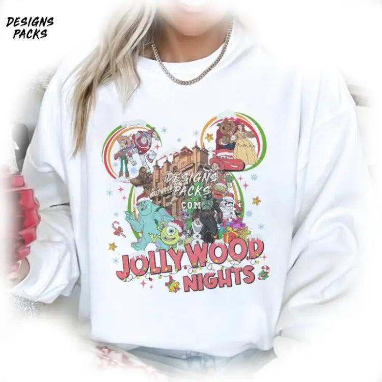 Mickey’s Very Merry Christmas Cartoon Mickey Ears Hollywood Studios Jollywood Nights Png Design