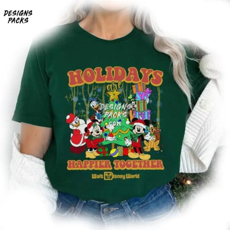 Mickey’s Very Merry Christmas Party Xmass Cartoon Mickey And Friends Png Design