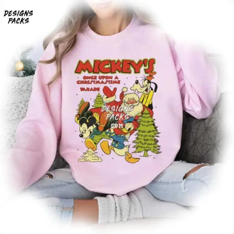 Mickey’s Very Merry Xmas Party Mickey And Friends Cartoon Christmas Carol Png Design