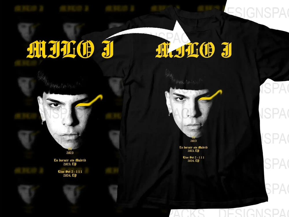 MILO J Music Artist Streetwear Png Digital Download