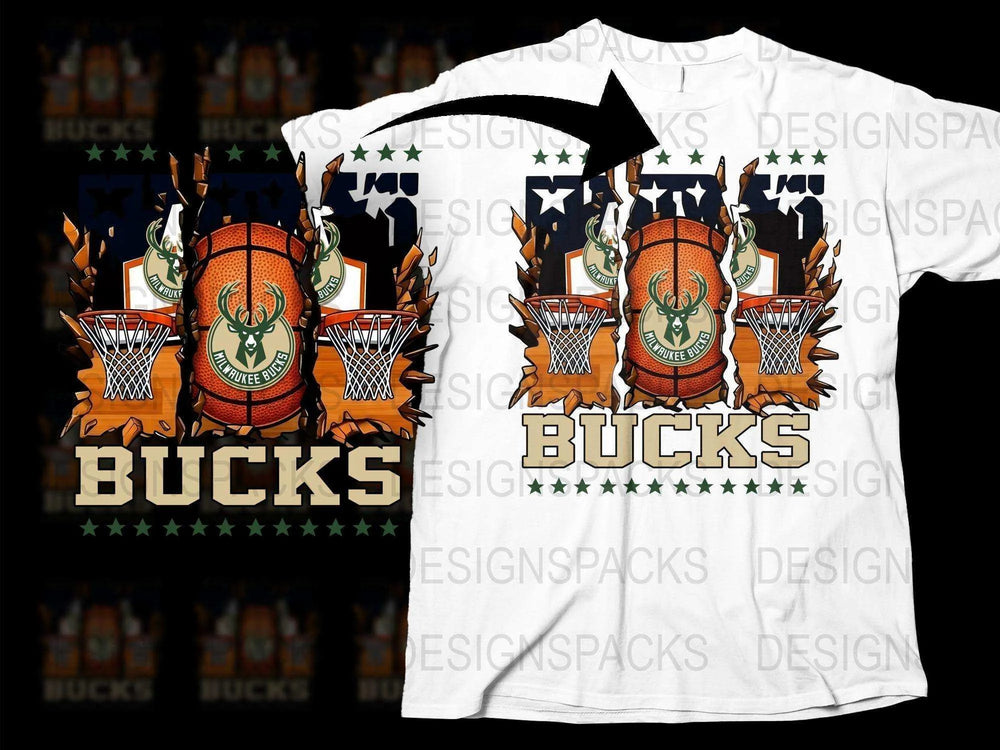 Vintage Bucks Graphic T-Shirt, Deer Hunting Camo Print, Outdoor Adventure Tee, Unique Wildlife Design Shirt