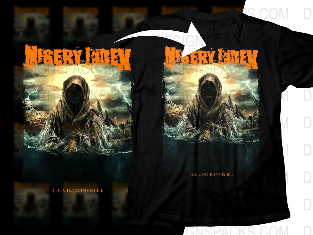 Misery Index The Choir Invisible Rock Png Halftone Digital Download