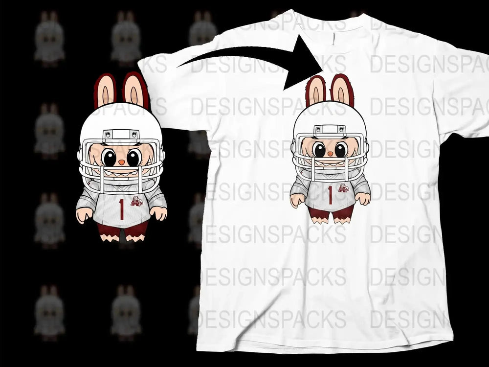 Cute Astronaut Bunny Graphic T-Shirt, Cartoon Rabbit Space Tee, Unisex Kids' Clothing, White Cotton Shirt