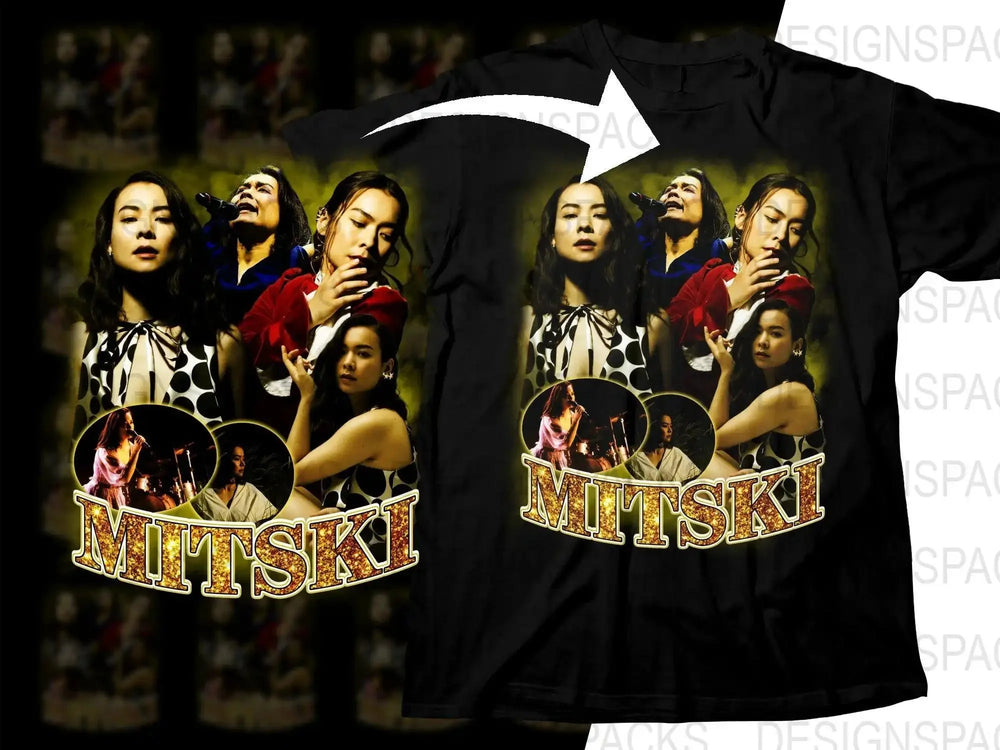 Mitski Concert Bootleg Retro Graphic Music Png Digital Download