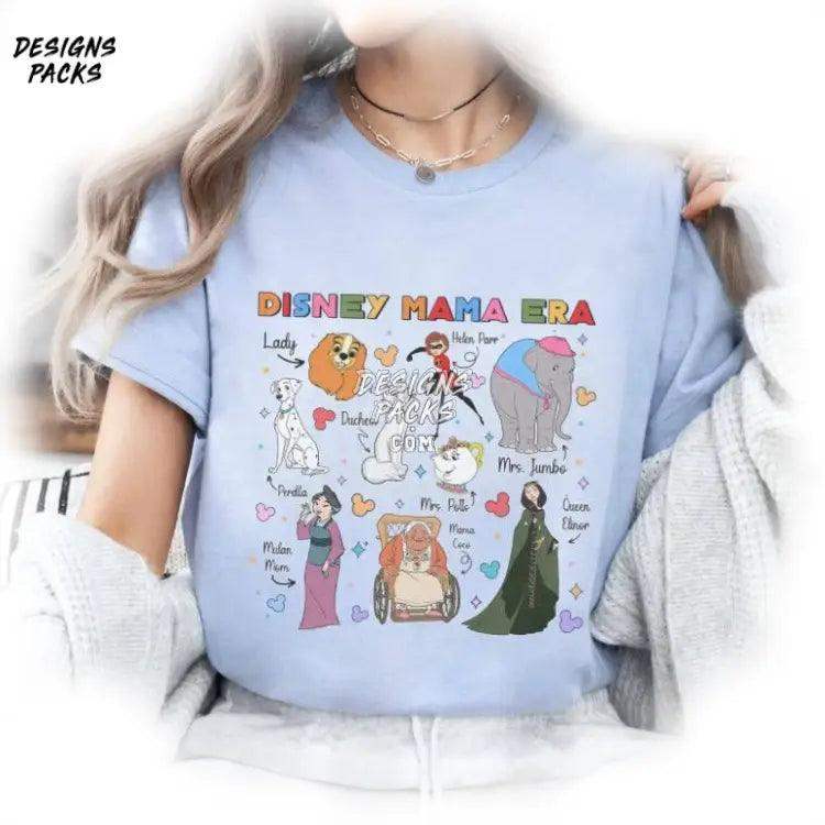 Mom Squad Cartoon In My Mama Era Png Design
