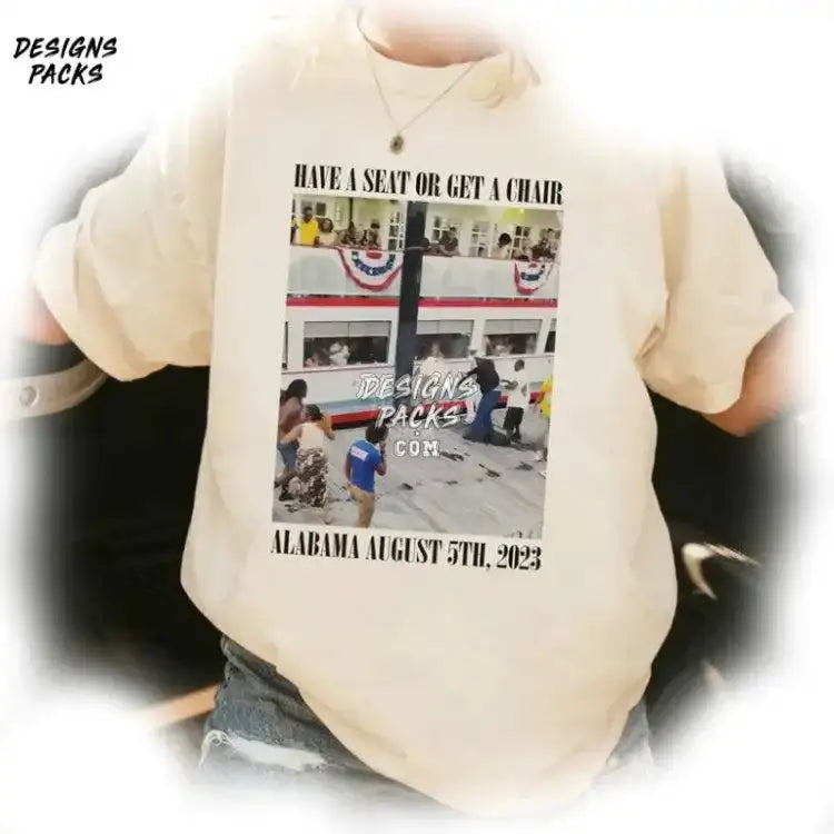 Montgomery River Boat Fight Brawl Alabama Png Design