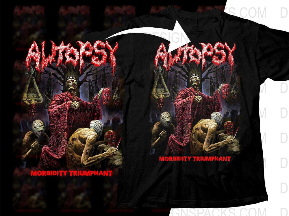 Morbidity Triumphant Autopsy Gruesome Gothic Art Design Morbidity Triumphant Png Halftone Digital Download