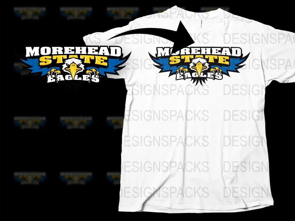 Morehead State Eagles College Football Png Digital Download