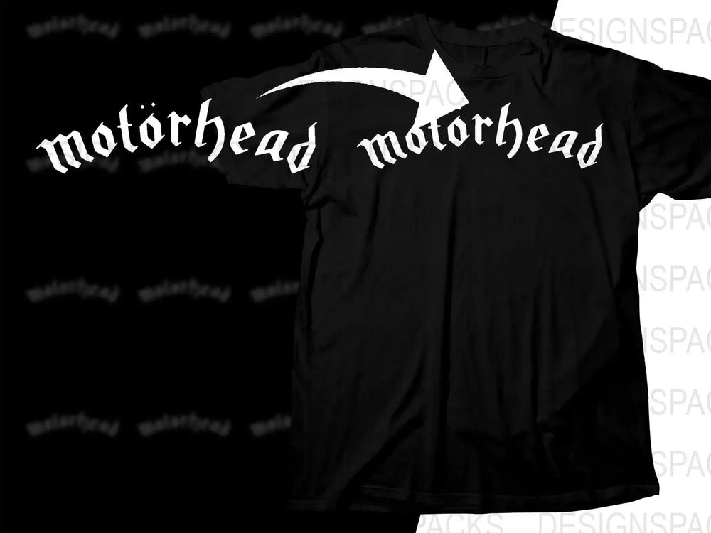 Motörhead England Classic Band Logo Png Halftone Digital Download
