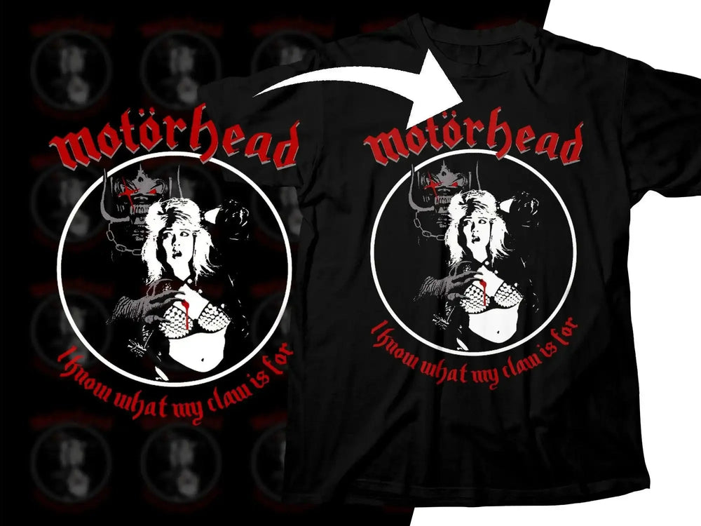 Motörhead I Know What My Claw Is For Rock Png Halftone Digital Download