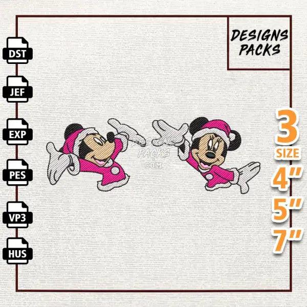 Movie Cartoon Mouse Embroidery Design