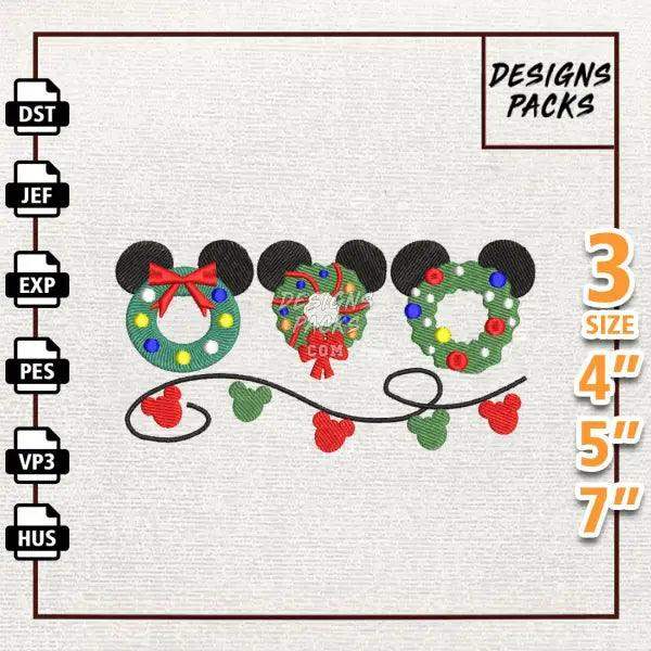 Movie Embroidery Design