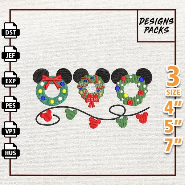 Movie Embroidery Design