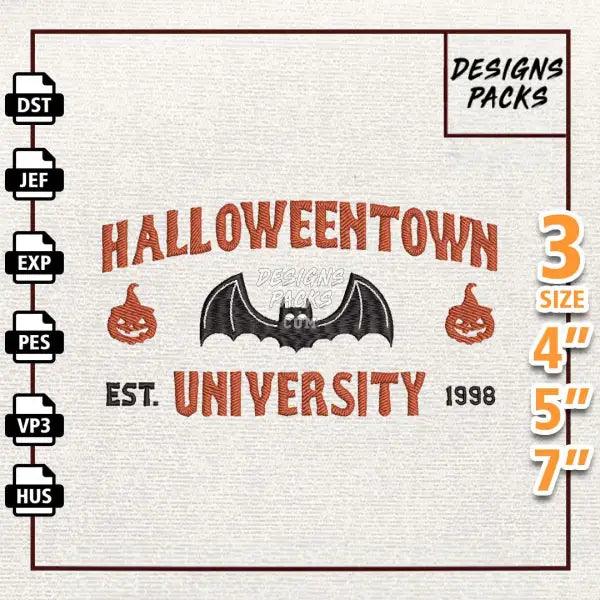 Movie Halloween Embroidery Design