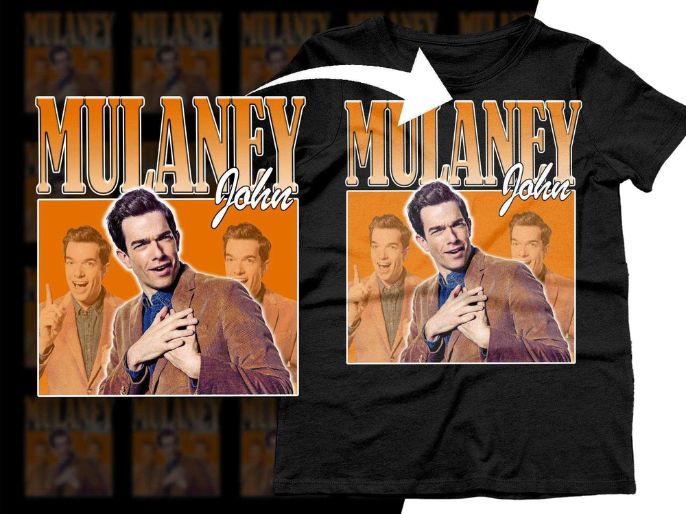 Mulaney John Retro Style Png Digital Download
