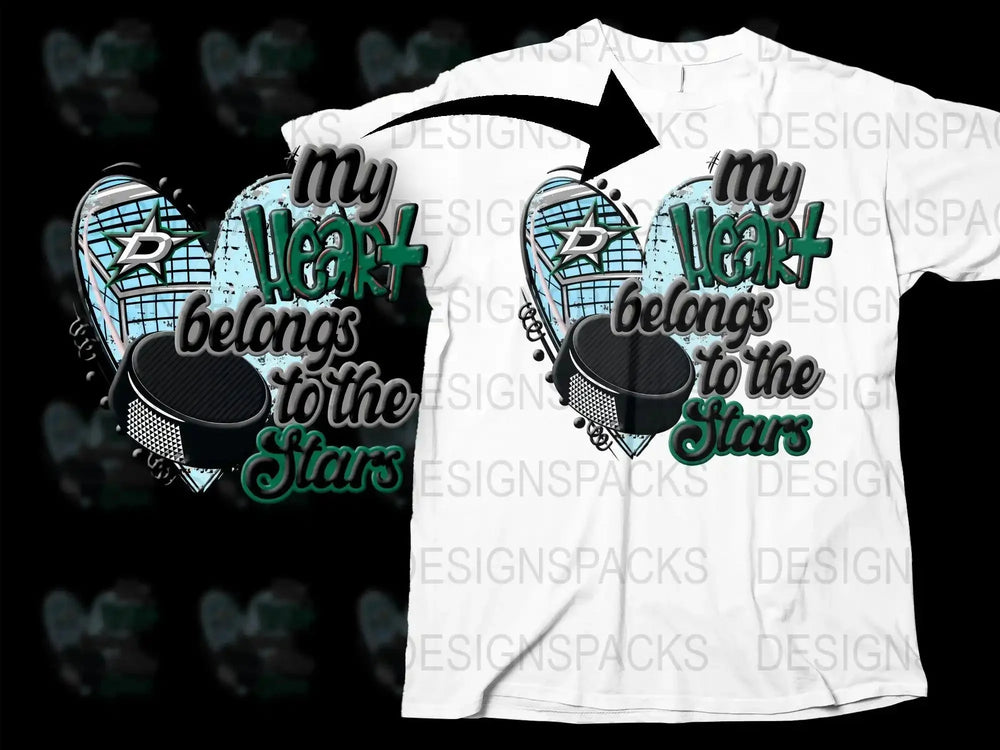 My Heart Belongs to the Stars Png Digital Download