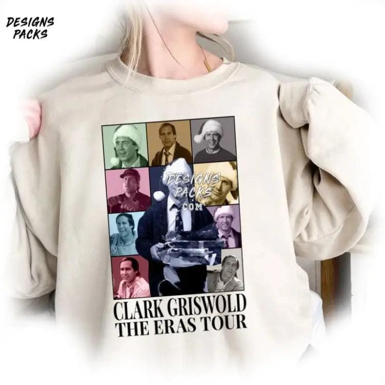 National Lampoon’s Christmas Vacation Clark Griswold Eras Tour Png Design
