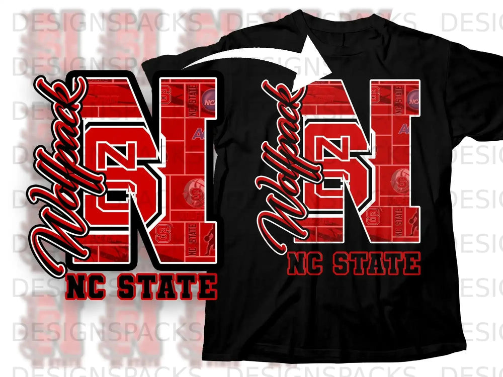Wolfpack NC State T-Shirt Unisex Graphic Tee