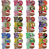Load image into Gallery viewer, 63 NCAA College Football Teams Christmas Ho Ho Ho Designs Bundle PNG
