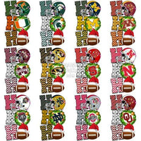 Load image into Gallery viewer, 63 NCAA College Football Teams Christmas Ho Ho Ho Designs Bundle PNG

