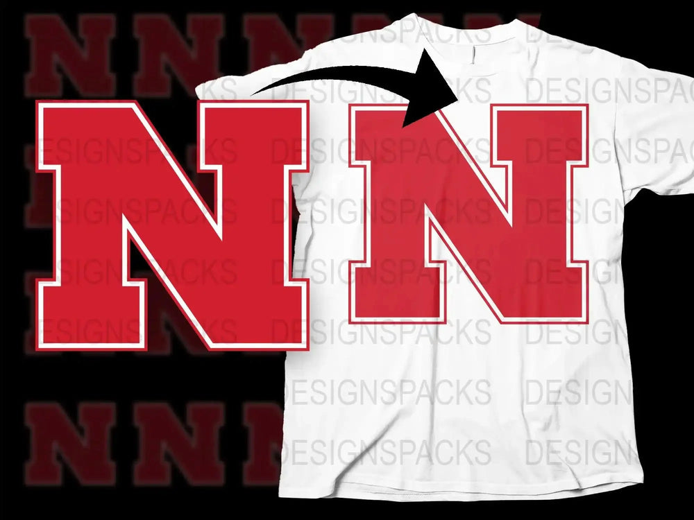 Nebraska Cornhuskers College Football Png Digital Download
