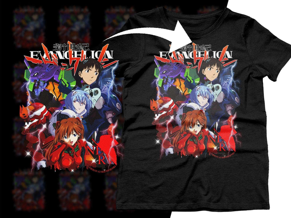 Neon Genesis Evangelion Anime Bootleg Png Digital DOWNLOAD