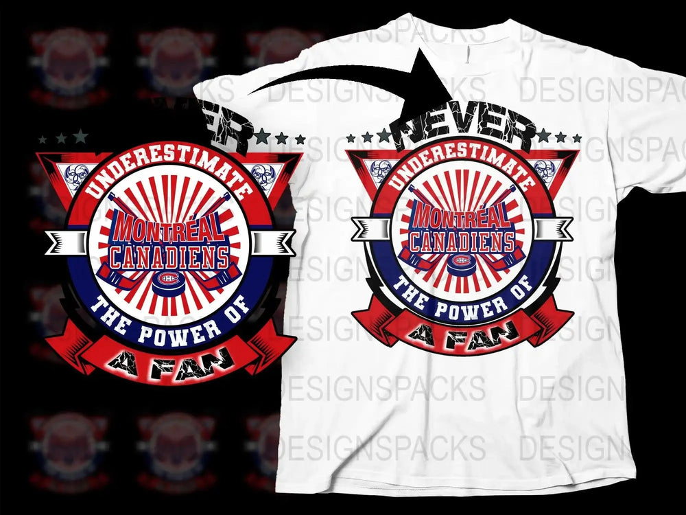Never Underestimate The Power Of A Fan Png Digital Download